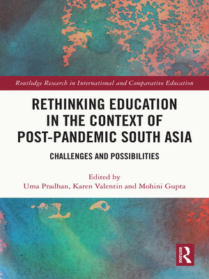 cover image of Rethinking Education in the Context of Post-Pandemic South Asia